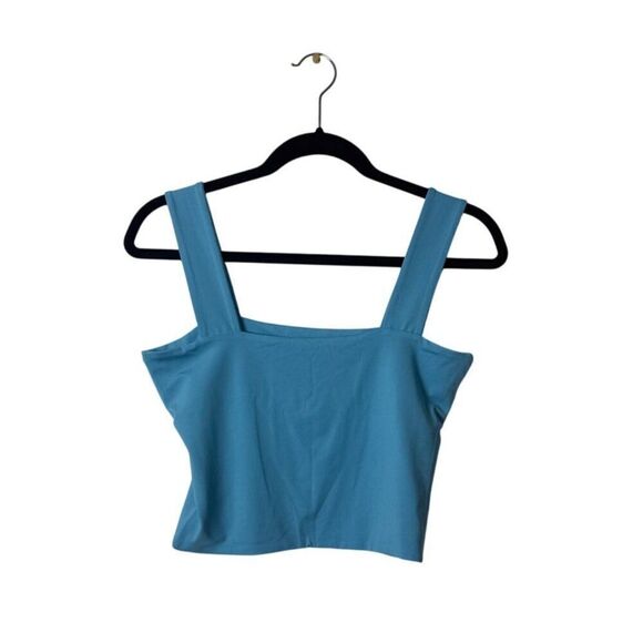 Blue Abardson Womens Polyester & Spandex Tank Top Large - Picture 2 of 4